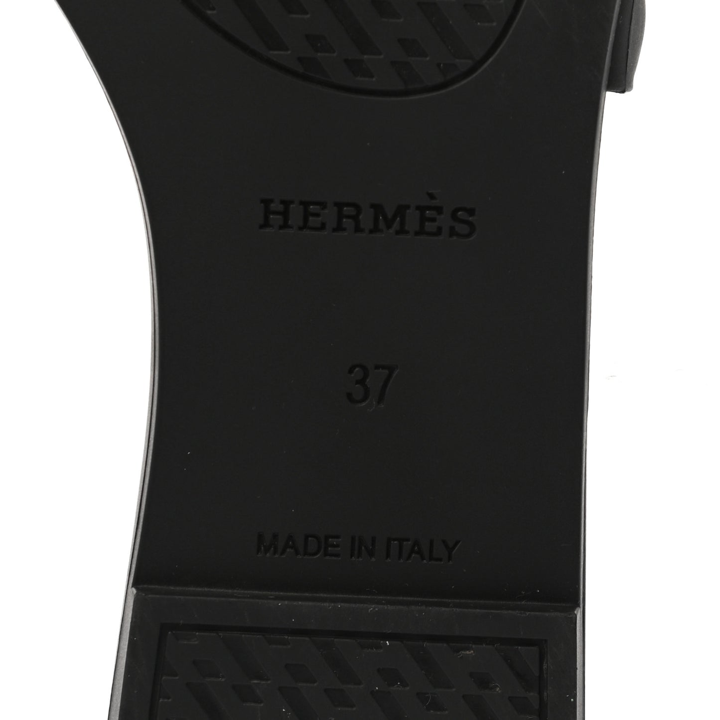 Rubber Aloha Sandals 37 Black