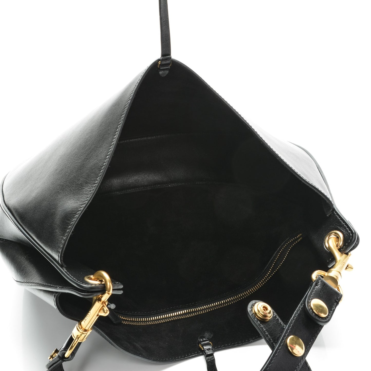 Palmelato Large Hobo Black