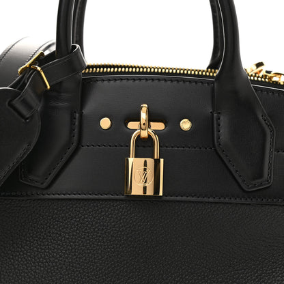 Louis Vuitton Calfskin City Steamer Mini Black 8 of 10