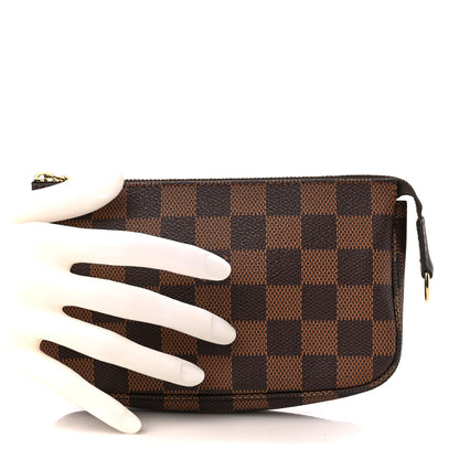 Louis Vuitton Damier Ebene Mini Pochette Accessories 2 of 10