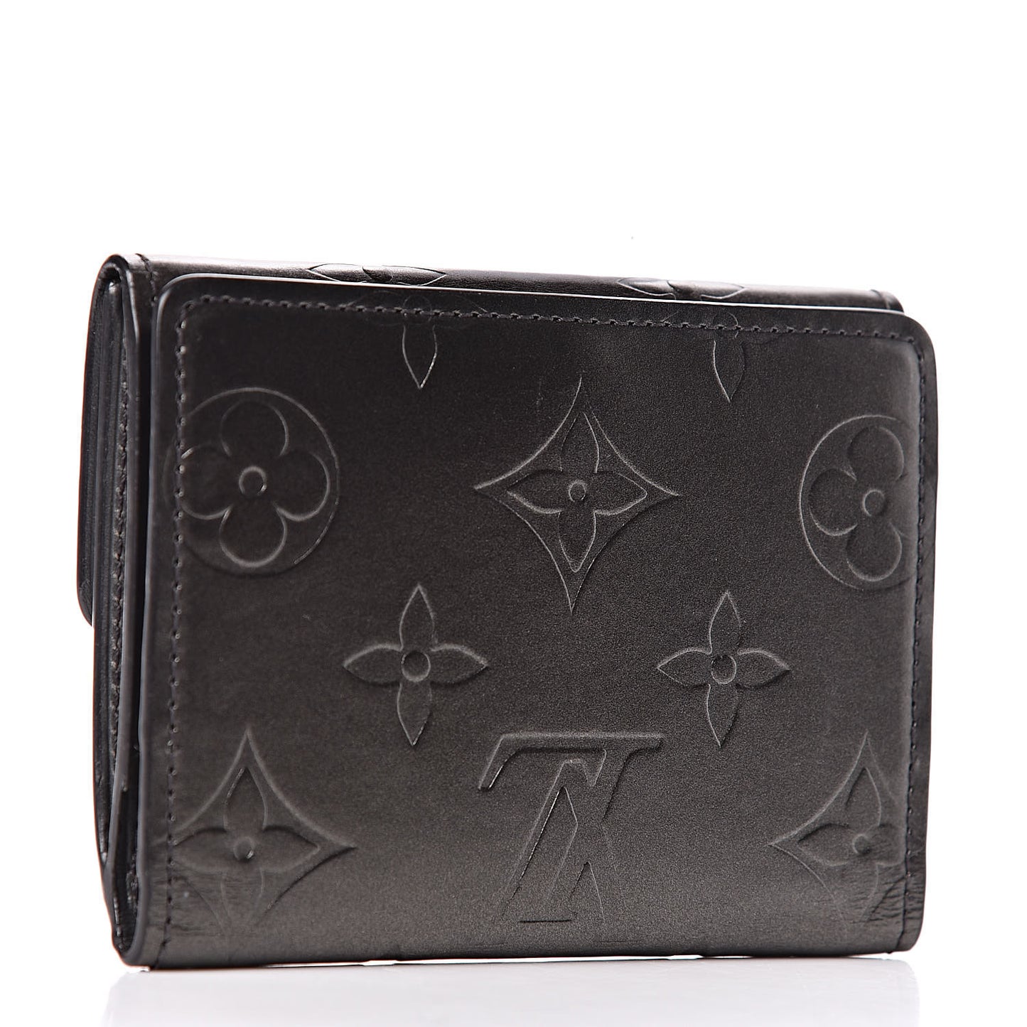 Mat Monogram Ludlow Wallet Black