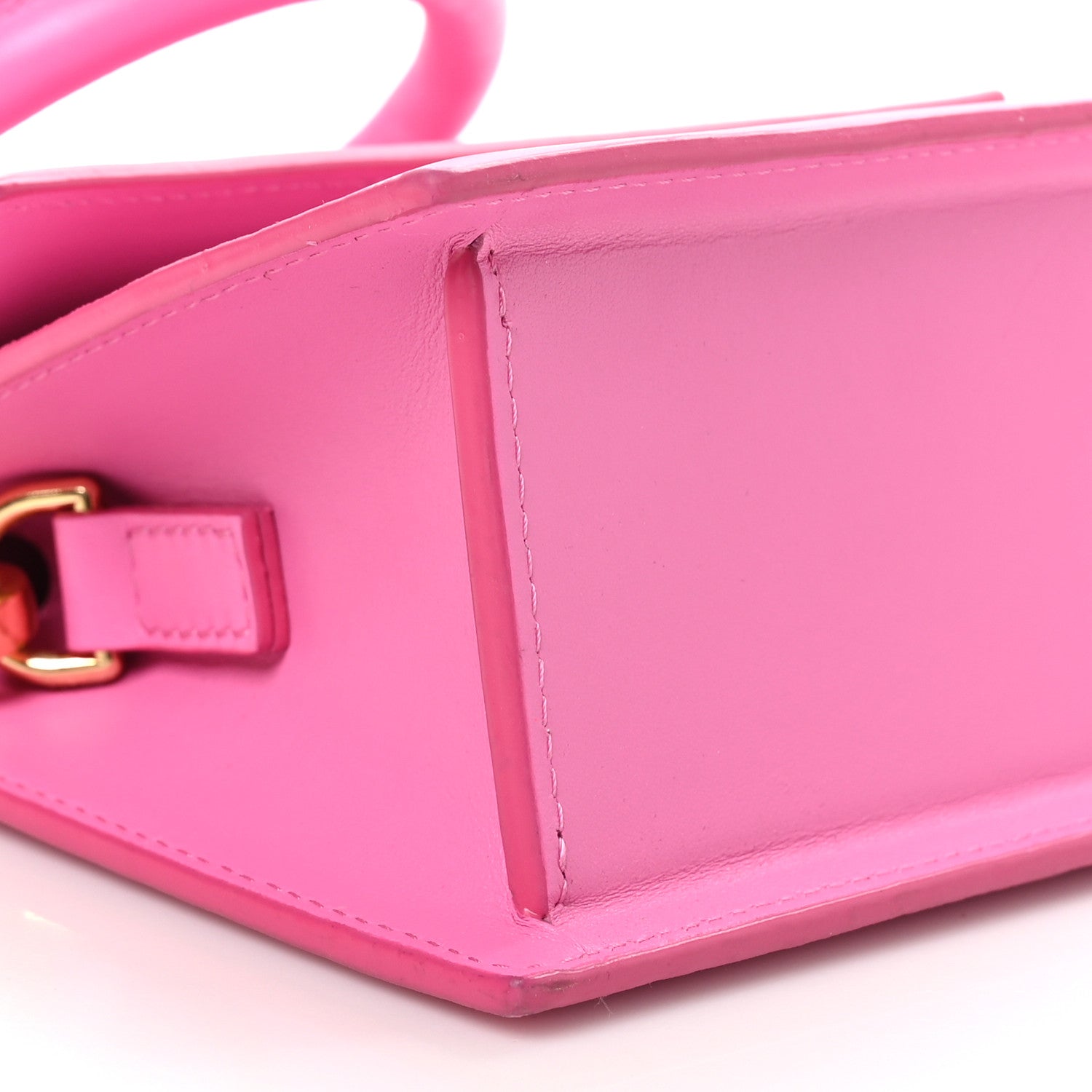 Jacquemus Smooth Calfskin Le Chiquito Noeud Pink 8 of 9