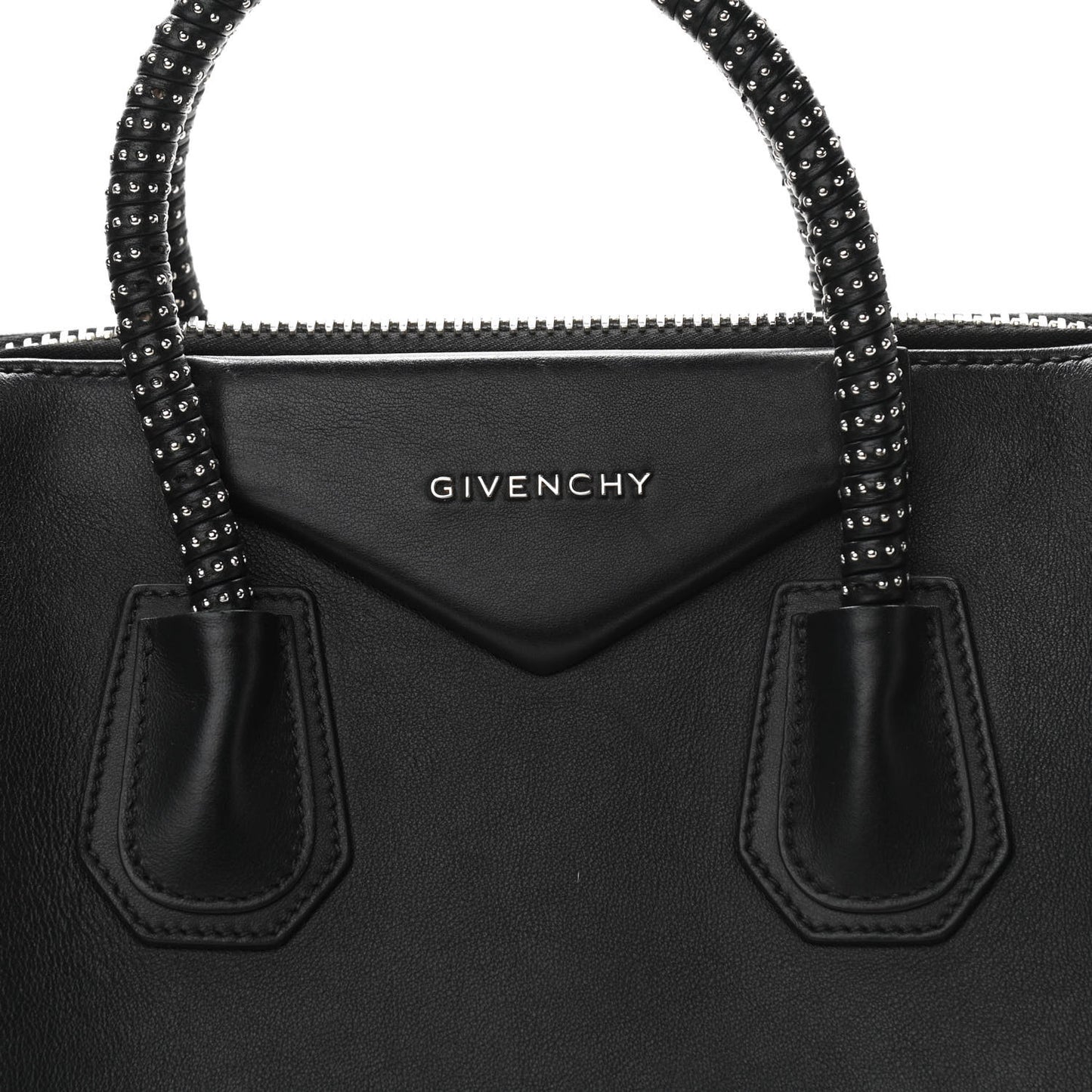 Sugar Goatskin Medium Stud Antigona Black