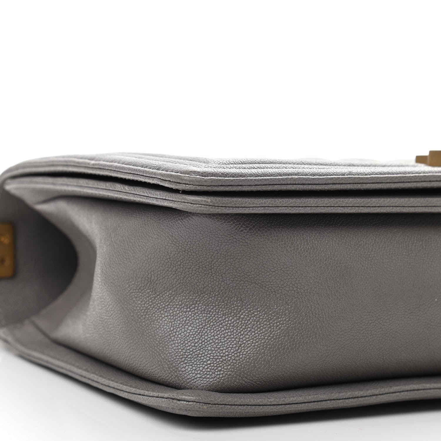 Chanel Caviar Quilted New Medium Boy Flap Grey 17 of 20