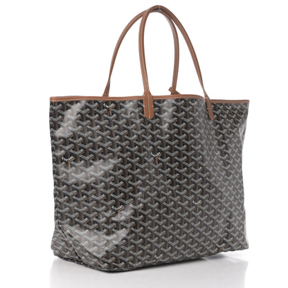 Goyard Goyardine Saint Louis GM Black Gold 2 of 10