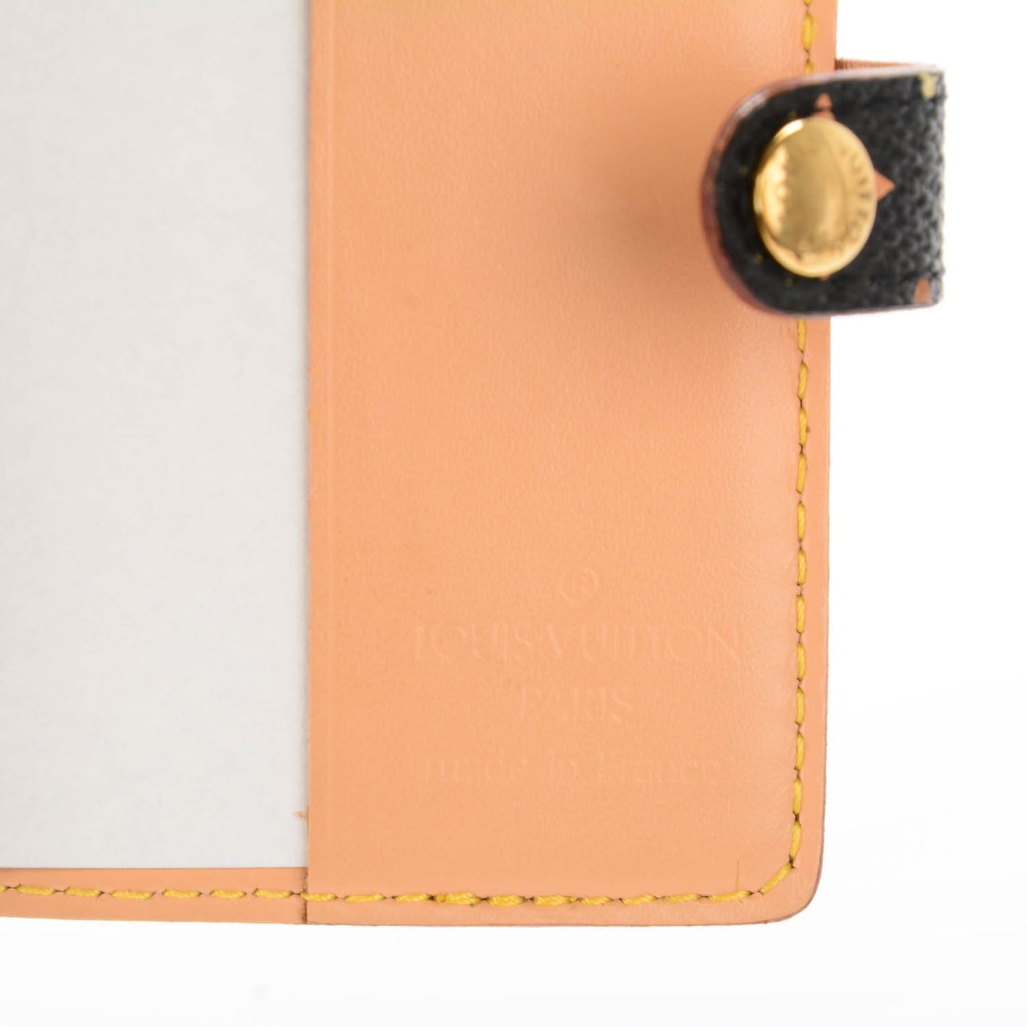 Monogram Multicolor Carnet de Bal Mini Agenda Cover Black