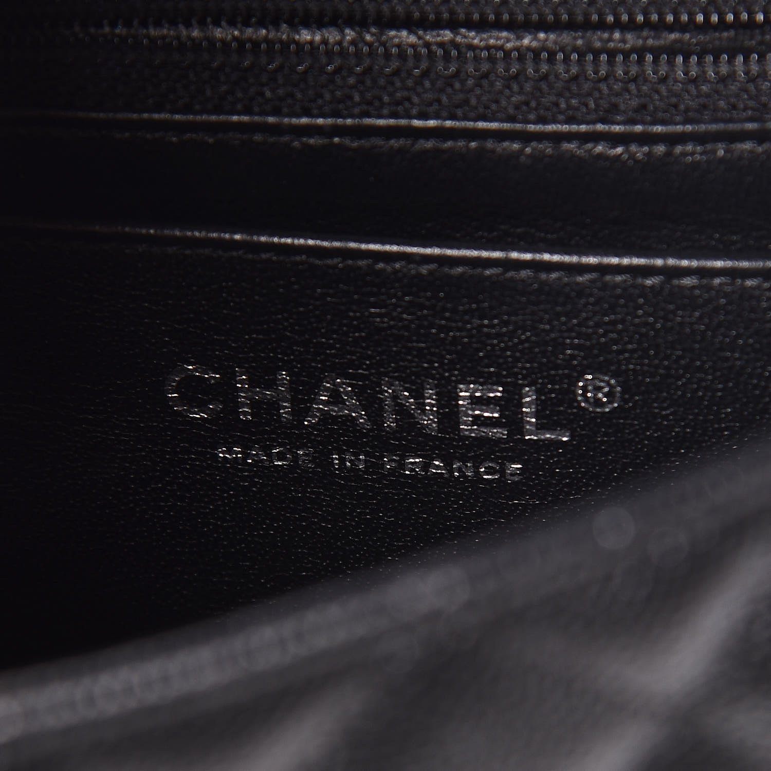 Chanel Iridescent Caviar Quilted Mini Rectangular Flap Black 6 of 13