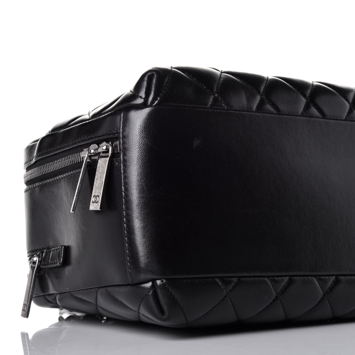 Chanel Lambskin Quilted Medium Trendy CC Bowling Bag Black 9 of 10