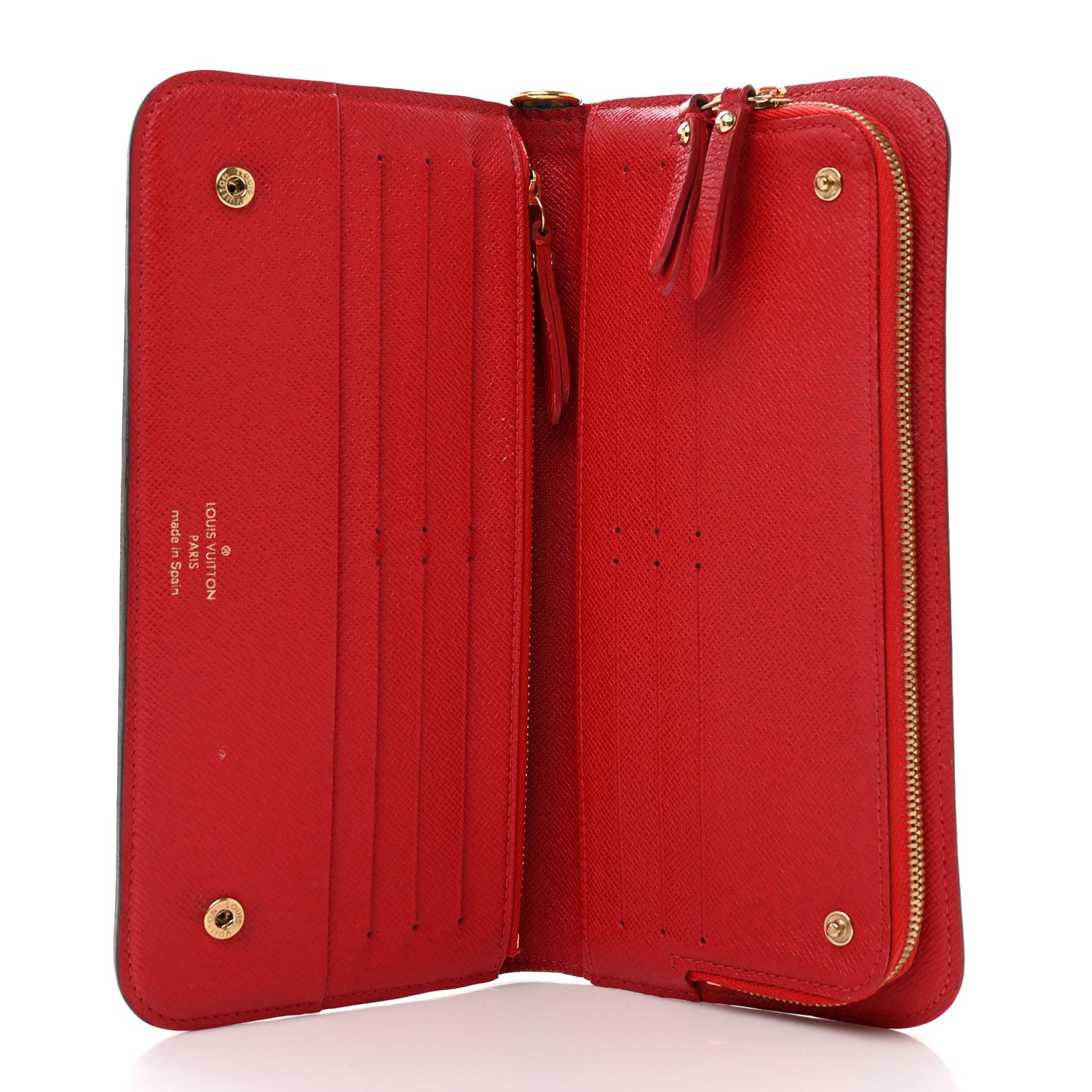 Louis Vuitton Monogram Insolite Wallet Red 5 of 10