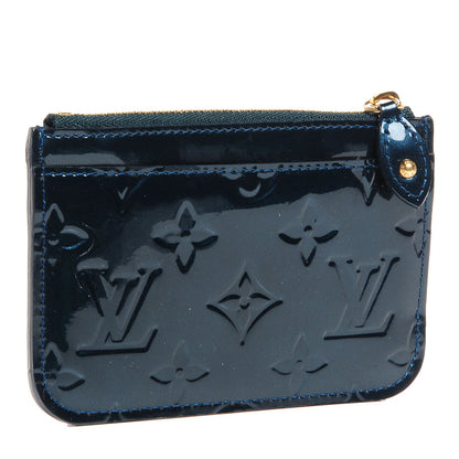 Louis Vuitton Vernis Key Pouch Blue Nuit 3 of 7