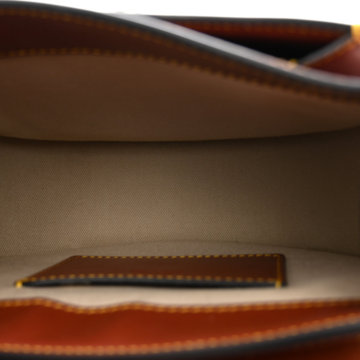 Calfskin Raffia Embroidered Small Tess Bag Sepia Brown