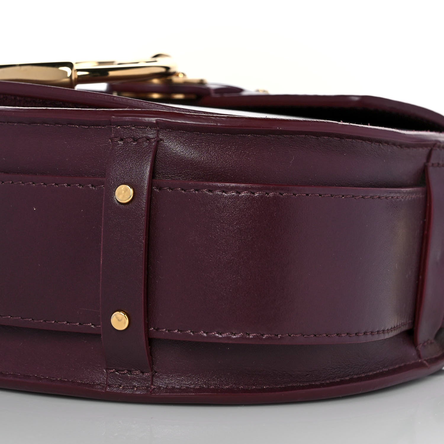 Chloe Calfskin Small Tess Bag Burnt Brown 8 of 8