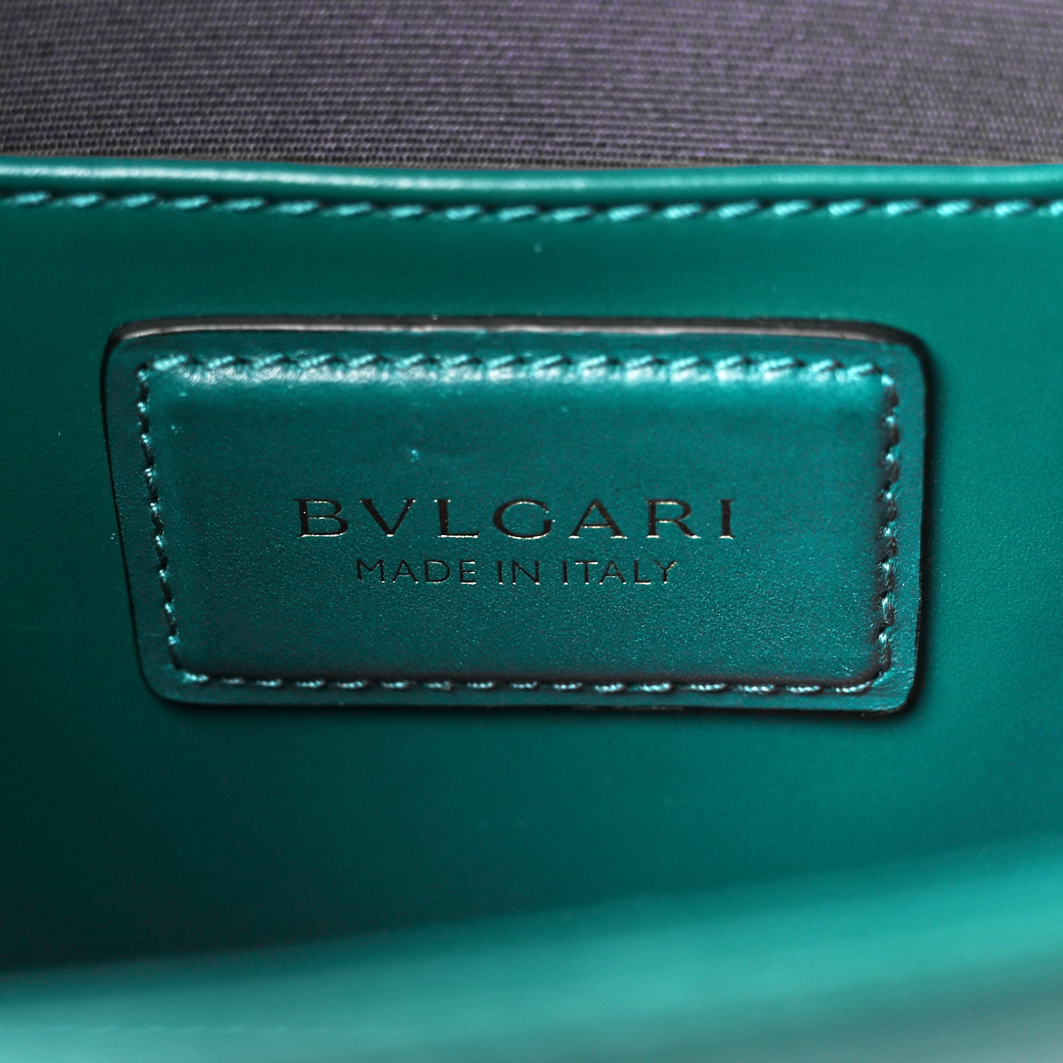 Bulgari Calfskin Serpenti Forever Crossbody Bag Emerald Green 7 of 13