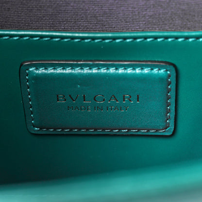 Bulgari Calfskin Serpenti Forever Crossbody Bag Emerald Green 7 of 13