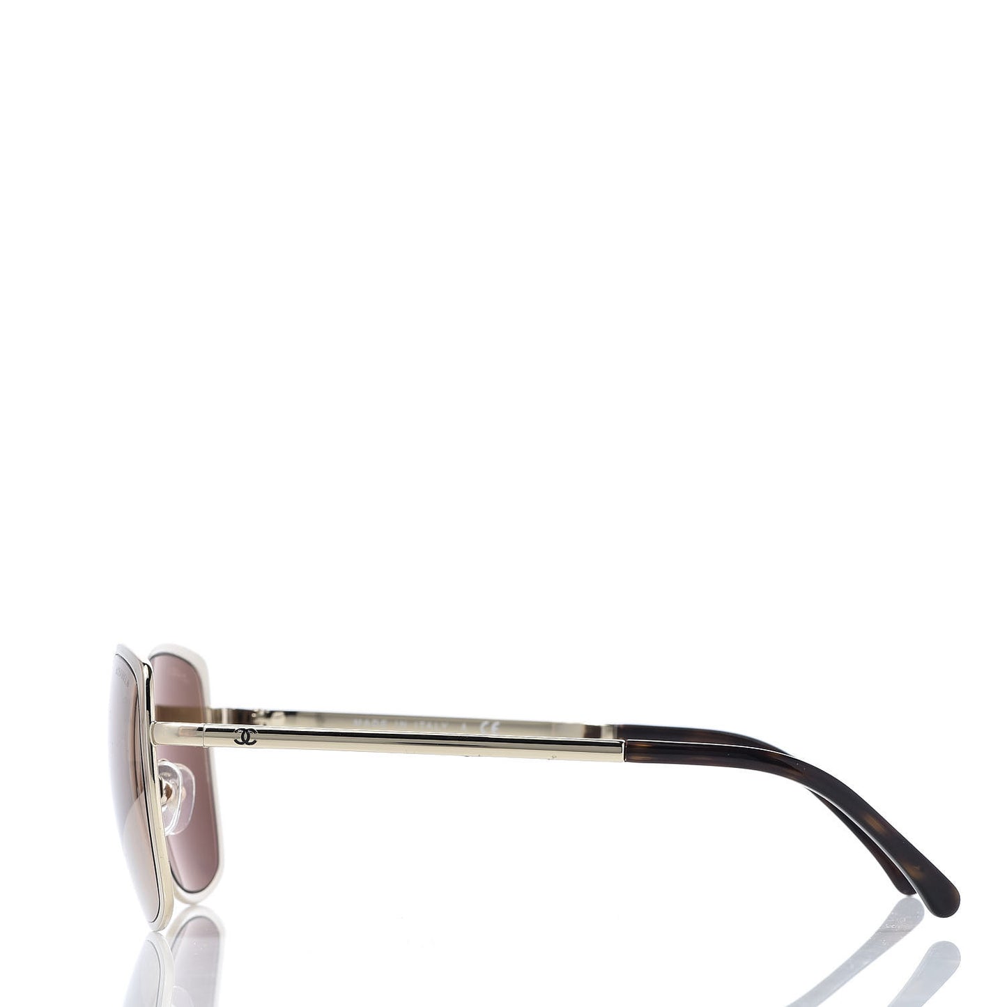 Metal Pilot Summer Sunglasses 4224 Rose Gold