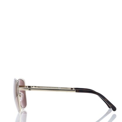 Chanel Metal Pilot Summer Sunglasses 4224 Rose Gold 3 of 8