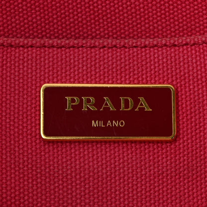 Prada Canapa Logo Tote Peonia 6 of 11
