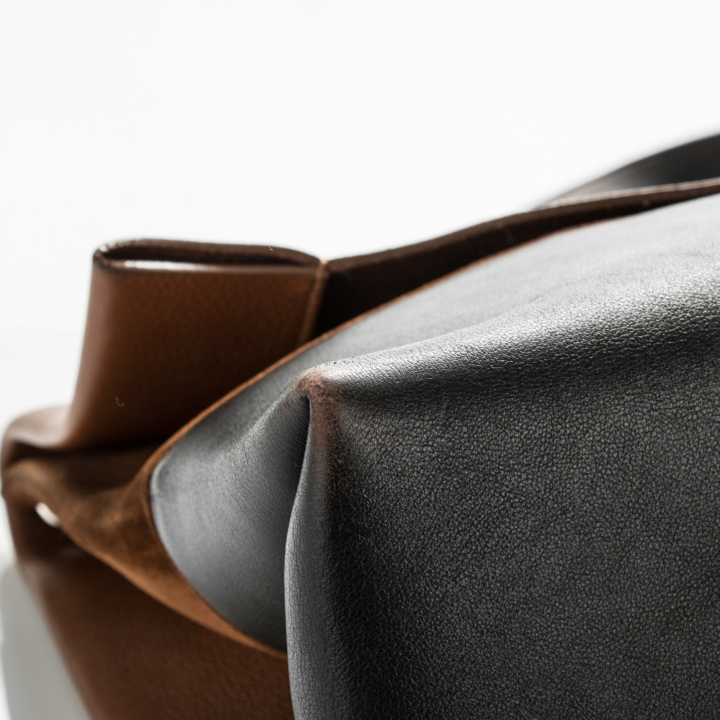 Baby Calfskin All Soft Shoulder Bag Tan