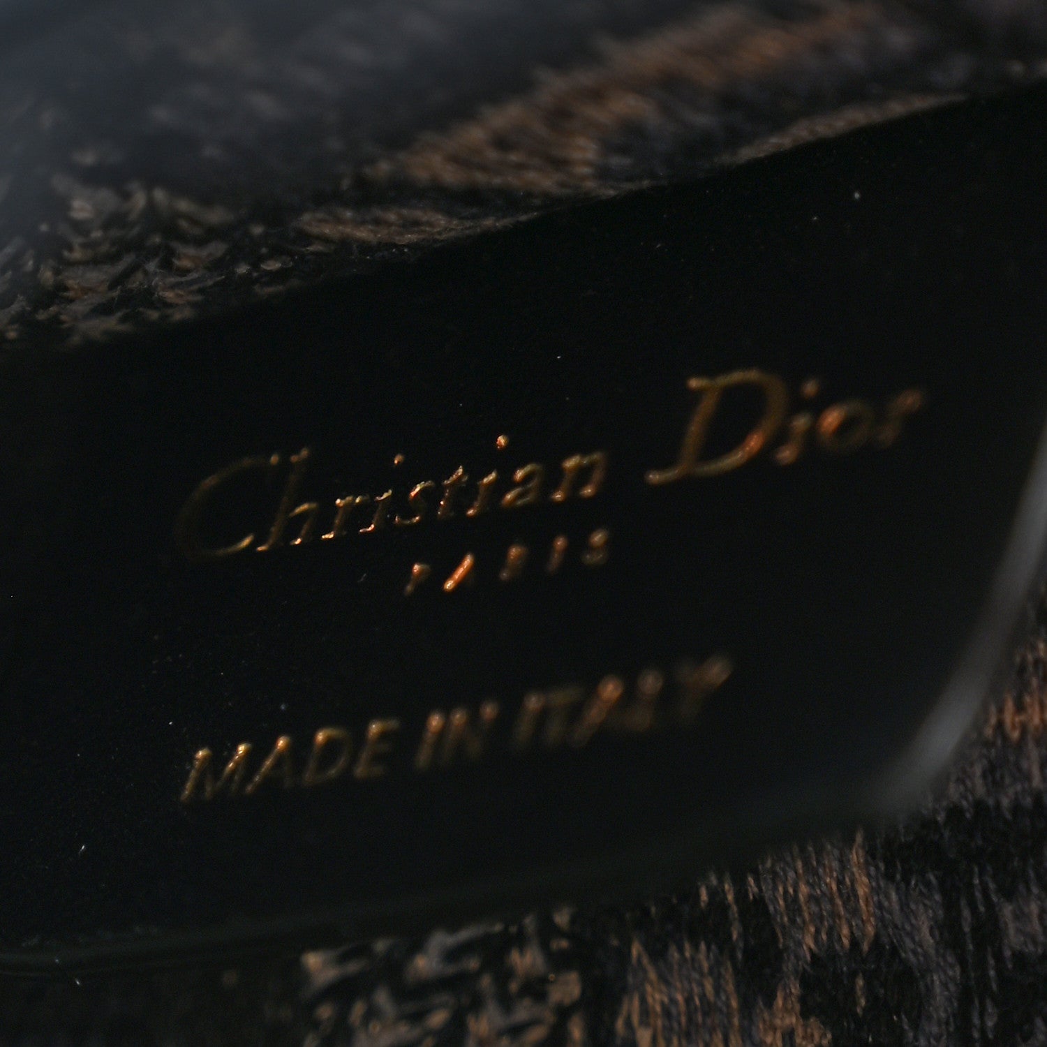 Christian Dior Oblique Mini Book Tote Blue Multicolor 6 of 10