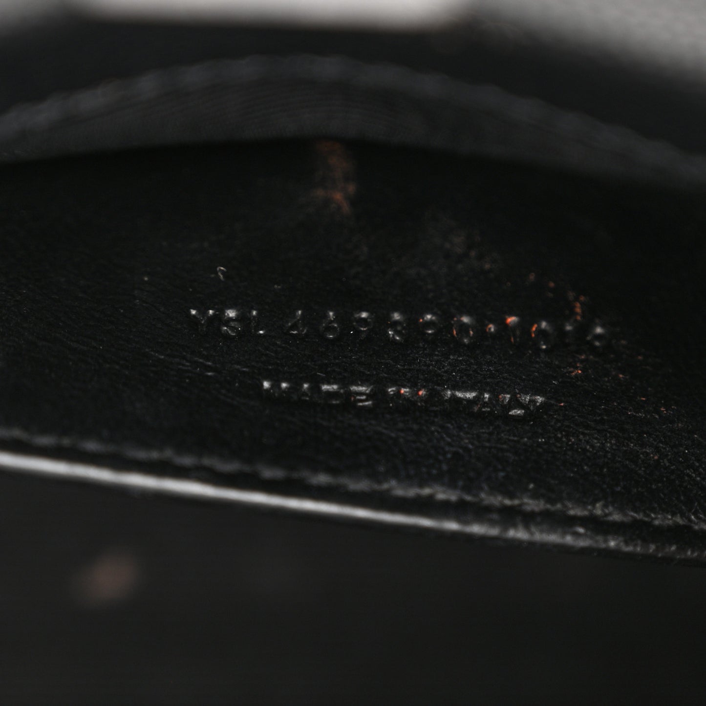 Grain De Poudre Small Monogram Monochrome Kate Satchel Black