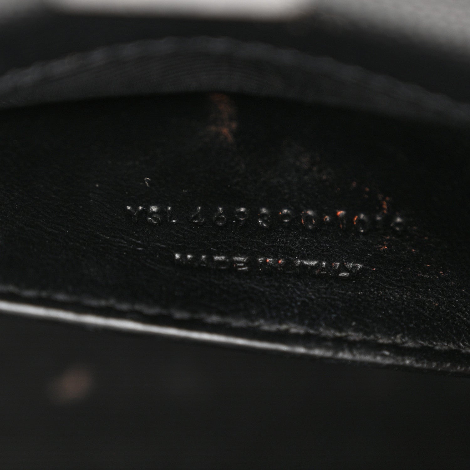 Saint Laurent Grain De Poudre Small Monogram Monochrome Kate Satchel Black 7 of 22