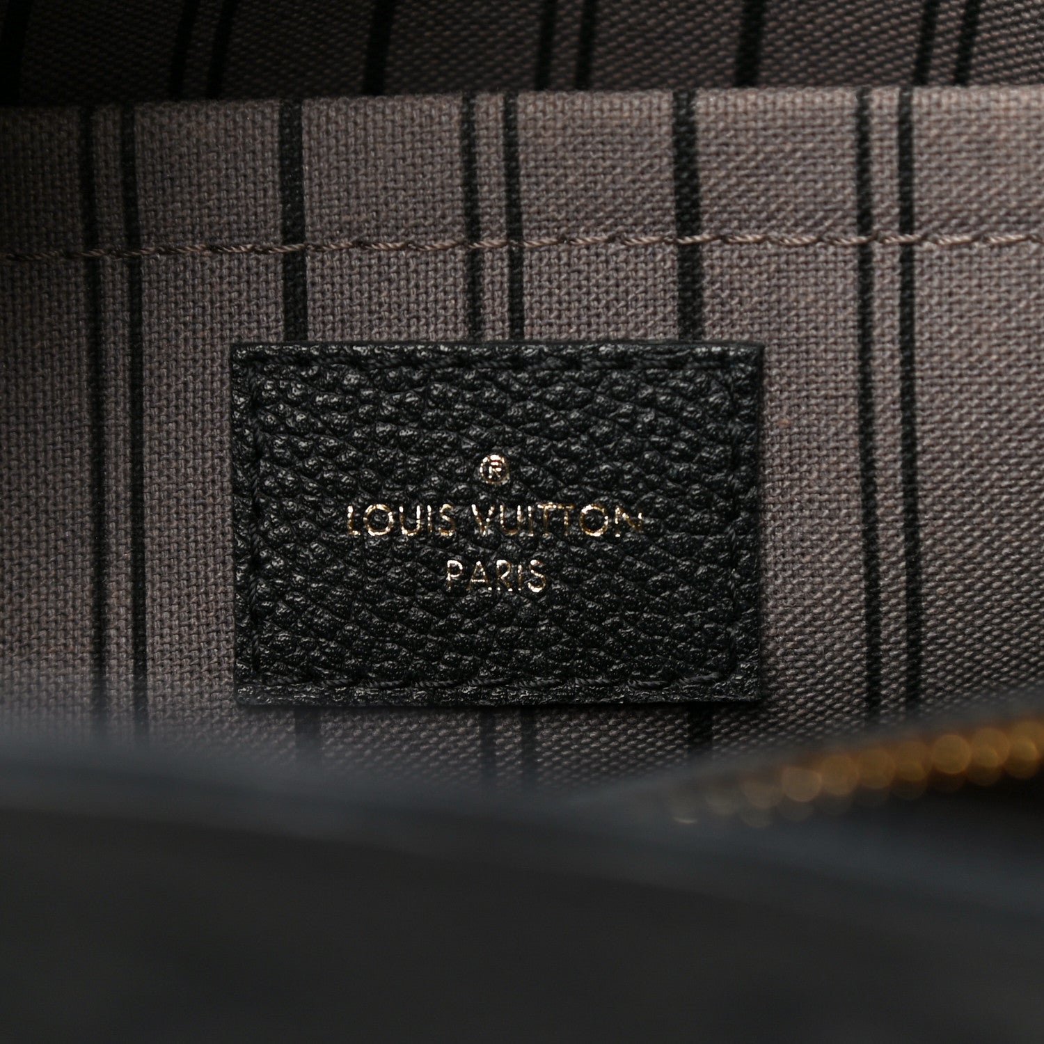 Louis Vuitton Empreinte Montaigne GM Black 6 of 12