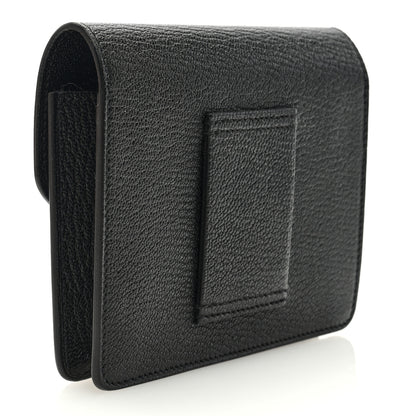 Hermes Chevre Mysore Roulis Slim Wallet Black 4 of 8