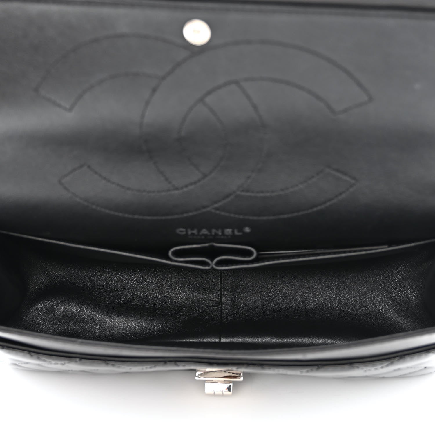 Chanel Patent Quilted 2.55 Reissue 227 Flap Black 5 of 12