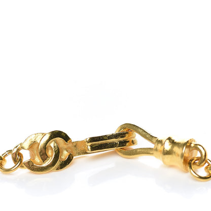 Chanel CC Pendant Chain Necklace Gold 5 of 7