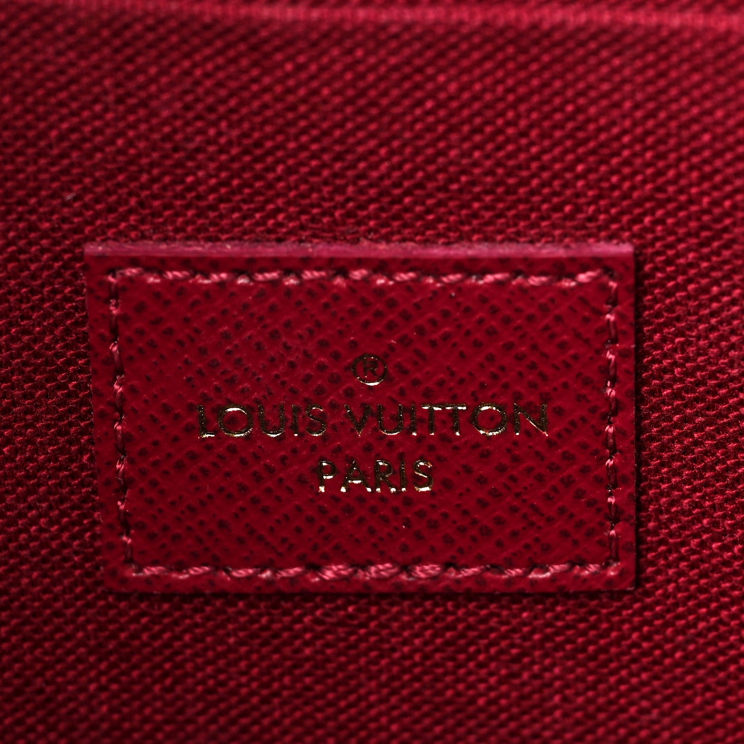 Louis Vuitton Monogram Pochette Felicie Chain Wallet Fuchsia 7 of 7