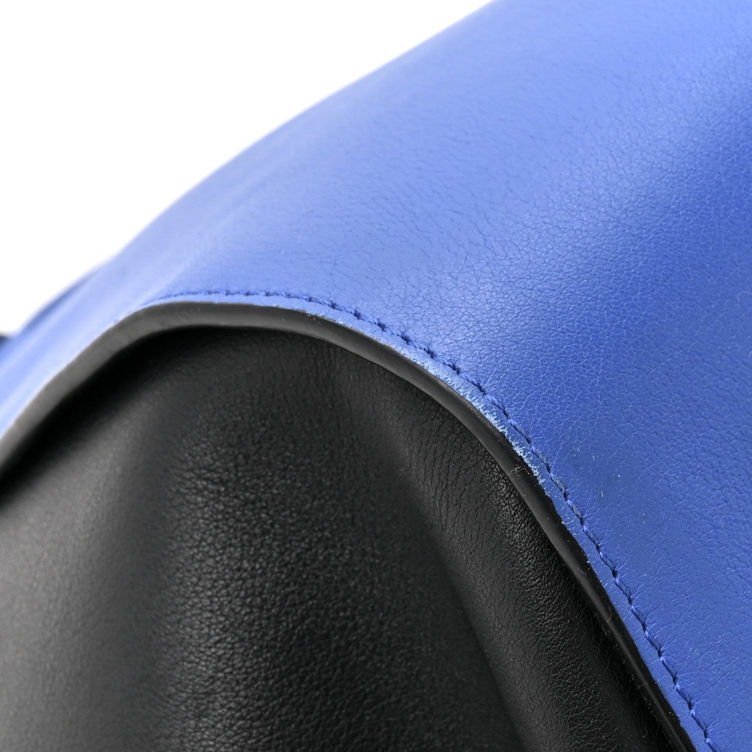 Loewe Calfskin Medium Hammock Shoulder Bag Electric Blue Black 12 of 15