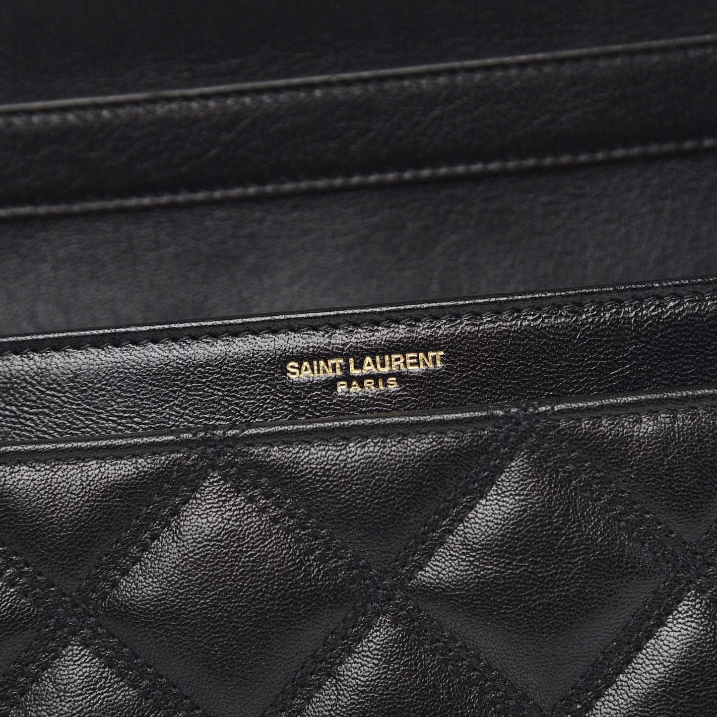 Lambskin Quilted Mini Becky Chain Bag Black