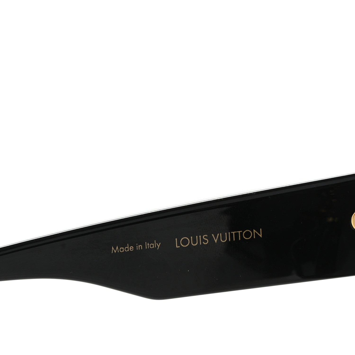 Louis Vuitton Acetate Swarovski Crystal Cyclone Sunglasses Z1578W Black 5 of 5
