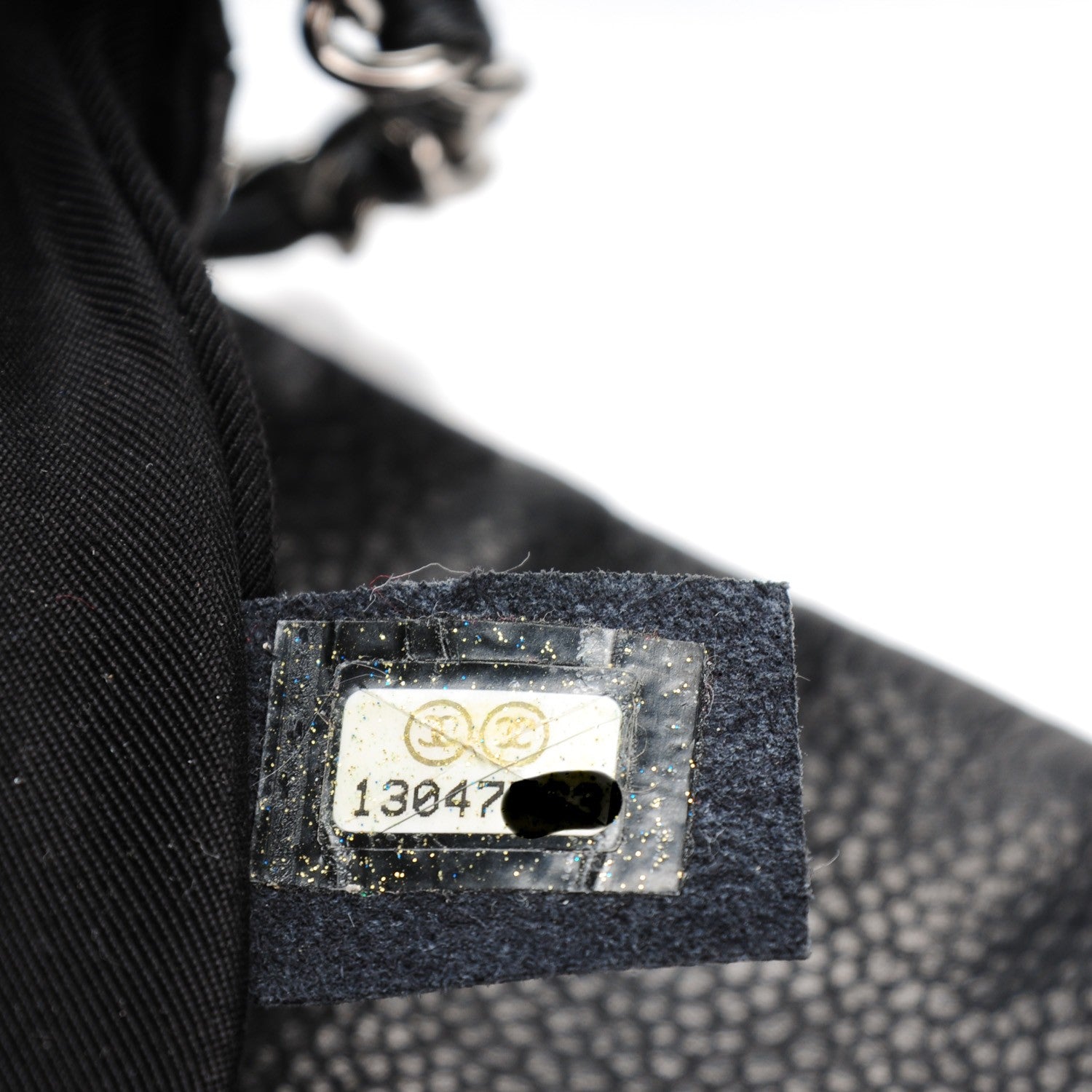 Chanel Caviar Half Moon Wallet On Chain WOC Black 8 of 8