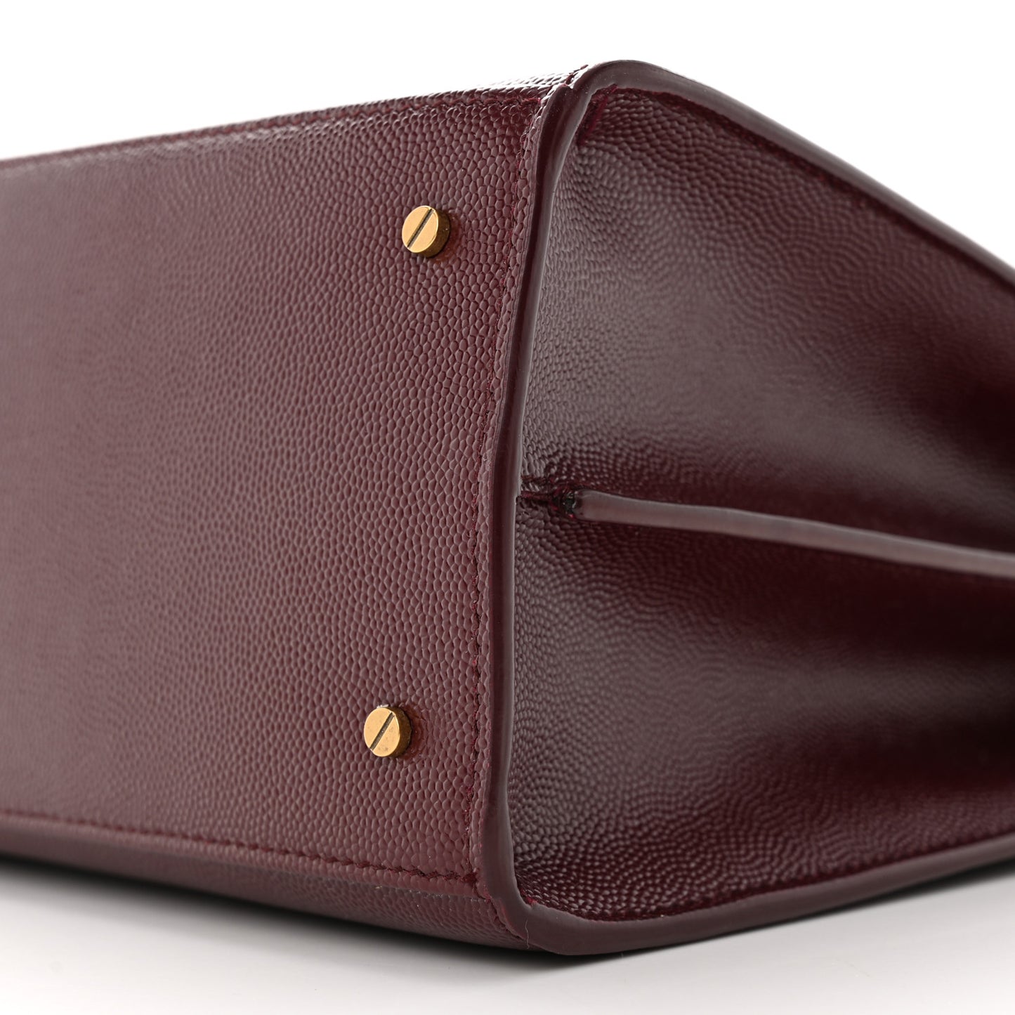 Grain de Poudre Medium Classic Monogram Cassandra Top Handle Rouge Legion