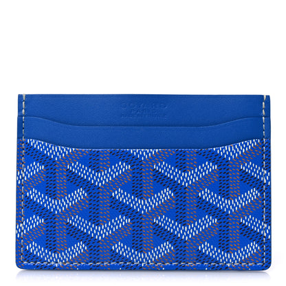 Goyard Goyardine Saint Sulpice Card Holder Sky Blue 1 of 7
