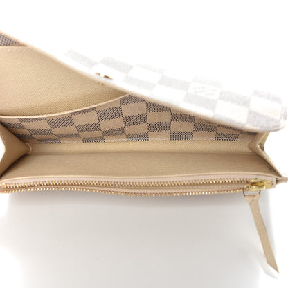 Louis Vuitton Damier Azur Emilie Wallet 5 of 7