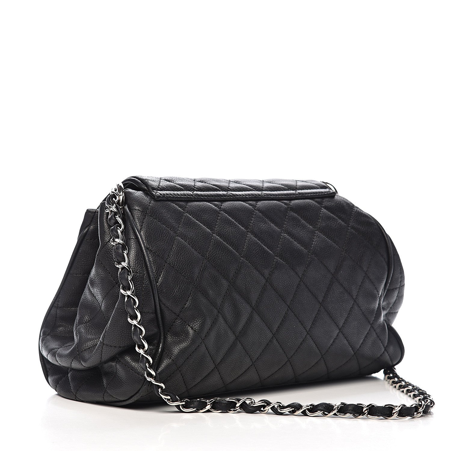 Chanel Caviar Quilted Timeless Accordion Flap Black 3 of 11