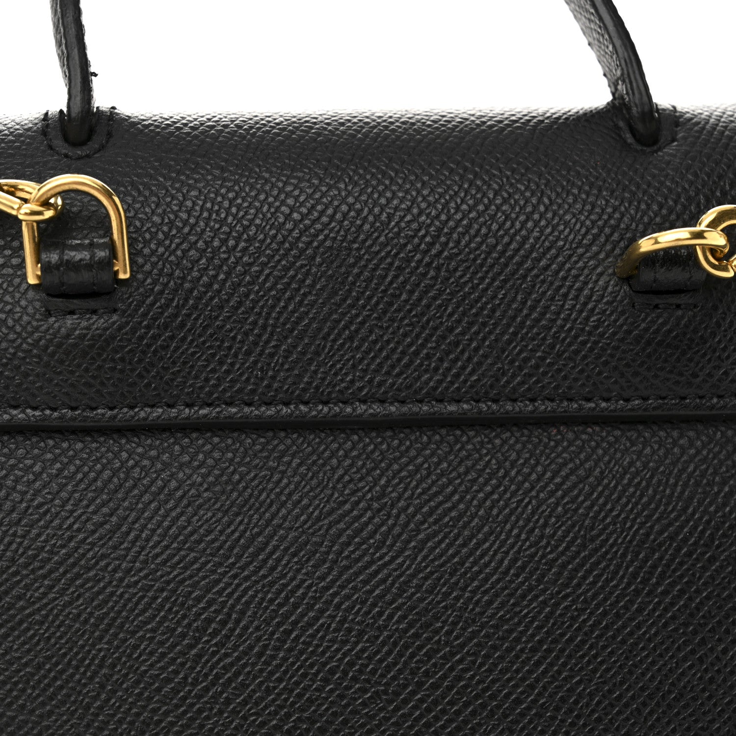 Celine Grained Calfskin Pico Belt Bag Black 13 of 13