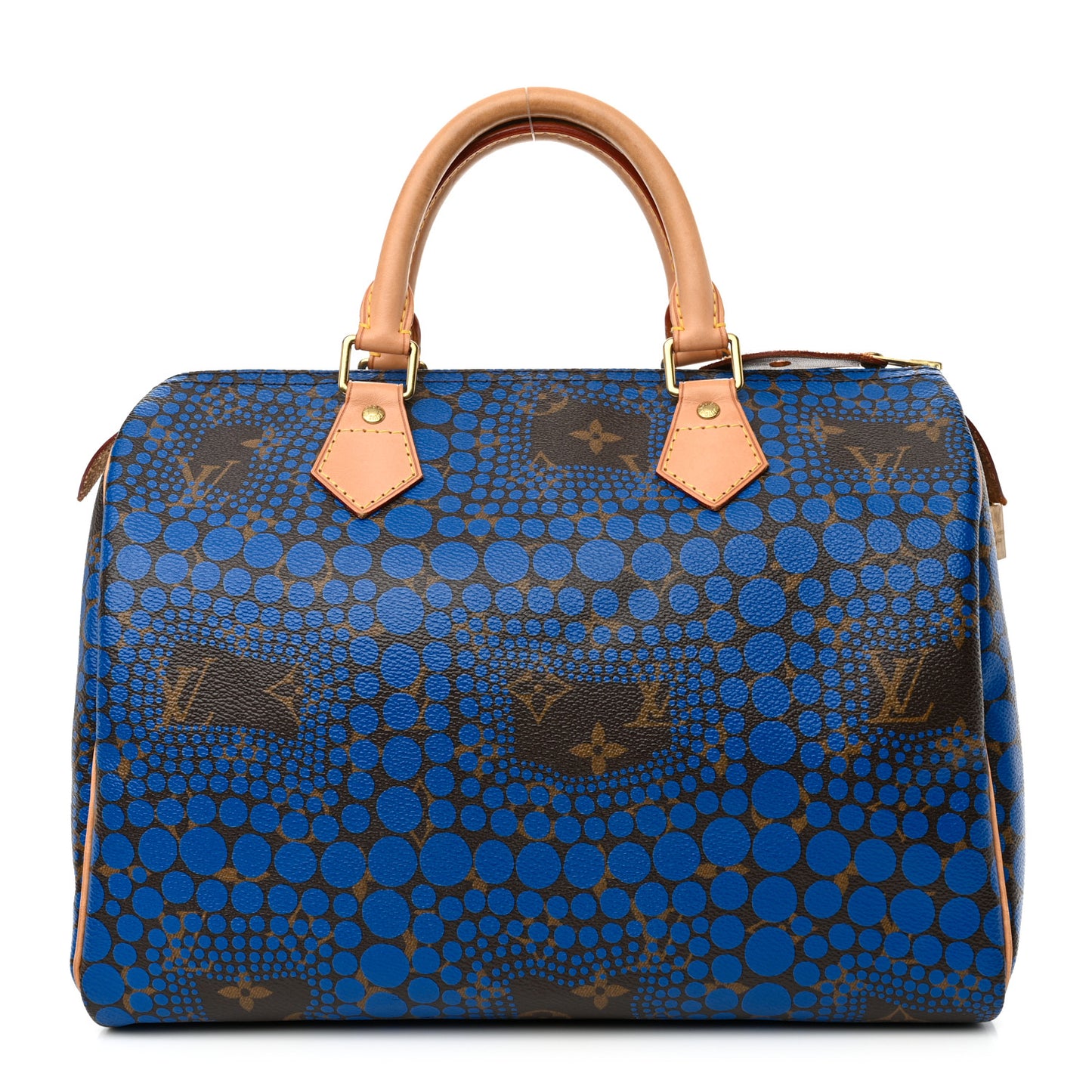 Monogram Kusama Town Speedy 30 Blue