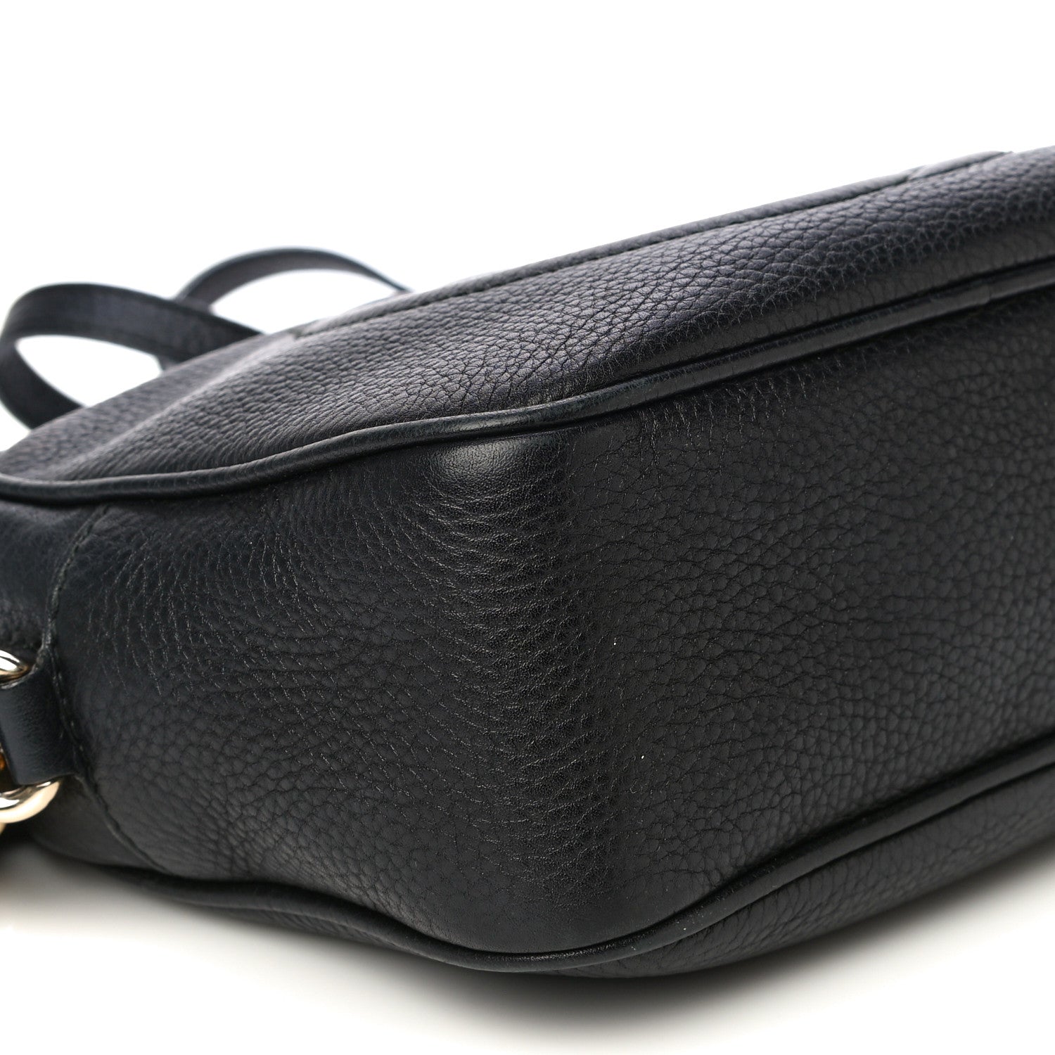 Gucci Pebbled Calfskin Small Soho Disco Bag Black 10 of 17