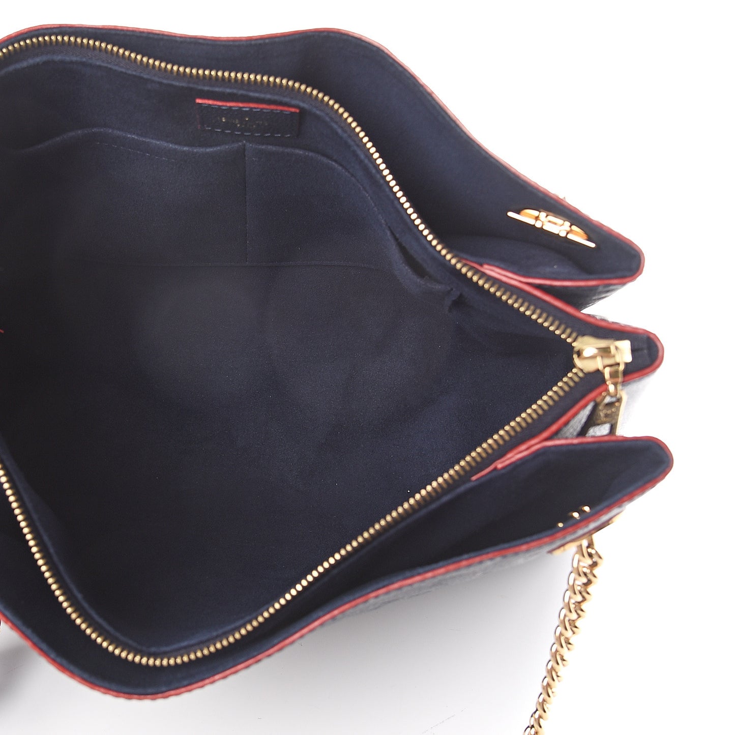 Empreinte Surene MM Marine Rouge