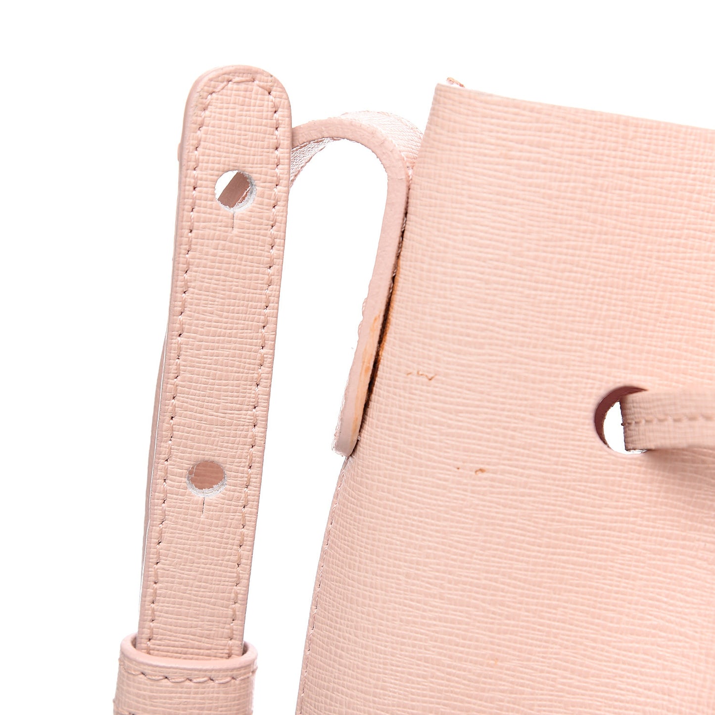 Saffiano Bucket Bag Rosa