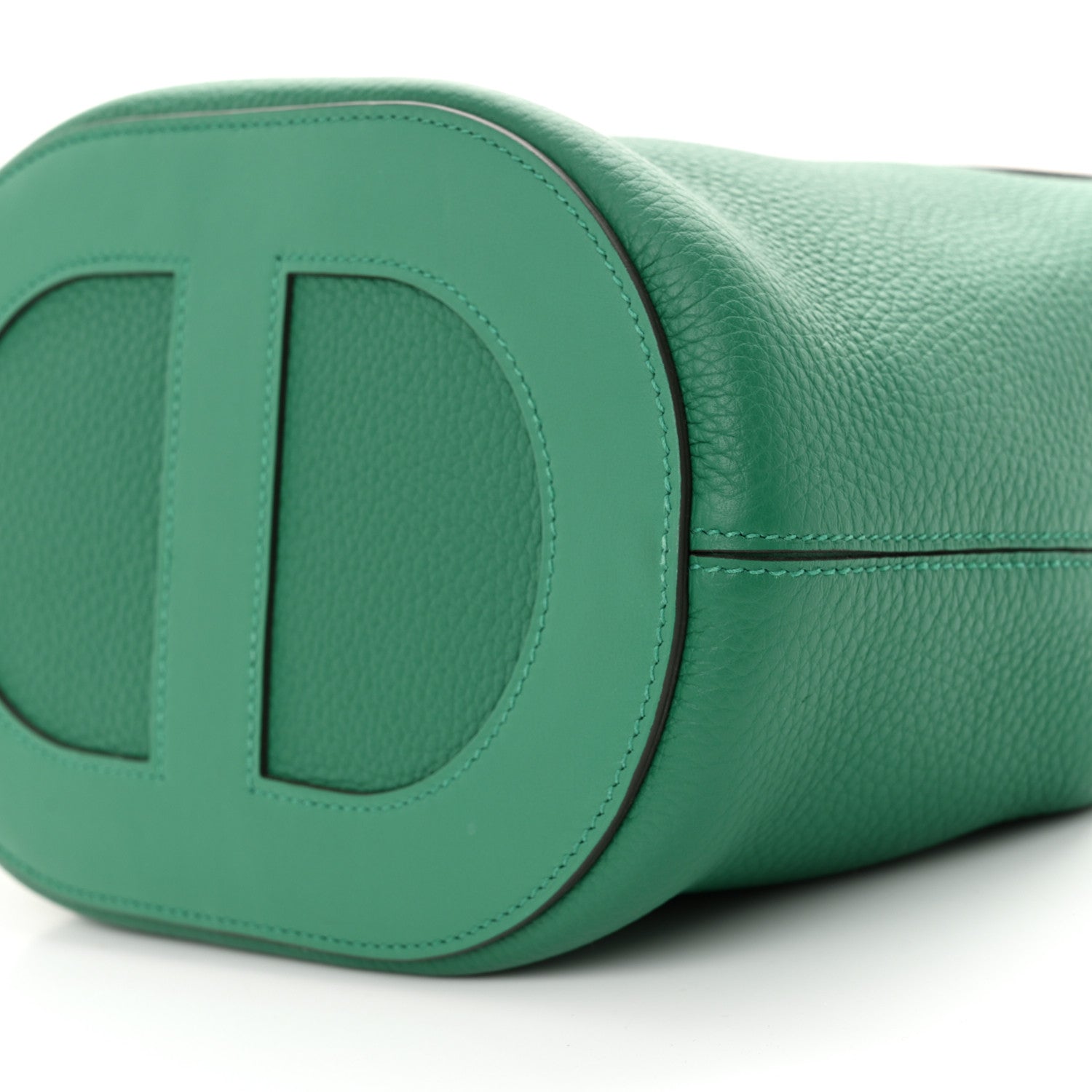 Hermes Taurillon Clemence Swift In-The-Loop 23 Bag Vert Vertigo 10 of 11