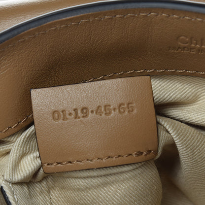 Chloe Metallic Calfskin Mini Faye Day Shoulder Bag Gold 7 of 9