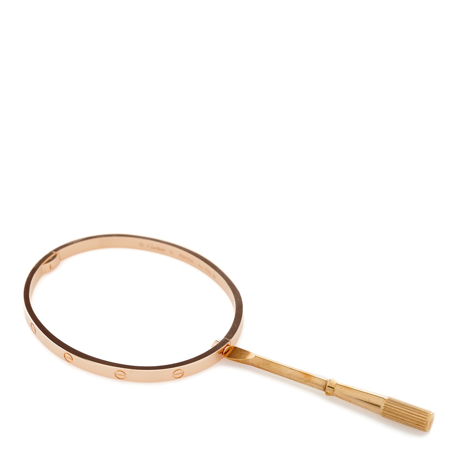 Cartier 18K Pink Gold Small LOVE Bracelet 16 4 of 5