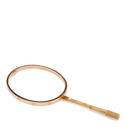 Cartier 18K Pink Gold Small LOVE Bracelet 16 4 of 5