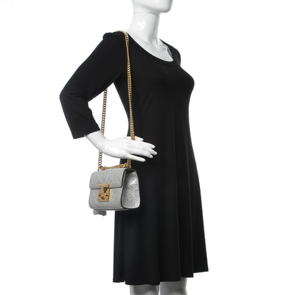 Gucci Galassia Small Padlock Shoulder Bag Argento 2 of 8