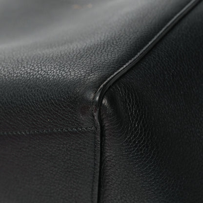 Celine Soft Grained Calfskin Sangle Bucket Bag Black 9 of 16