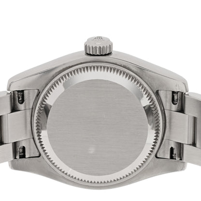 Rolex Stainless Steel 18K White Gold 26mm Oyster Perpetual Watch White Roman 176234 4 of 4